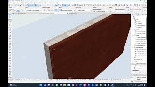 ArchiCAD créer un Bardage [upl. by Xam102]