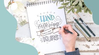 Das erwartet dich im großen Handlettering Online Kurs 😍 [upl. by Acinad461]