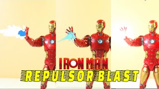 IRON MAN Repulsor Blast Special effects Tutorial [upl. by Atnek]