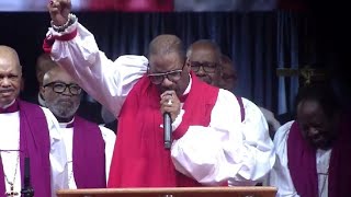 Presiding Bishop J Drew Sheard Closing Out Official Sunday at the 116th COGIC Holy Convocation 2024 [upl. by Eeleak]