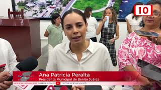 Ana Paty Peralta Delitos de alto impacto disminuyen 30 en Cancún [upl. by Acsirp]