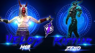 VELOZ M10🥵📱 VS RAFTAAR ZENO 🥶📱 MOST INTENSE MATCH 🤯HE DEFEATED ME BY 70 🤡raftaargaming1 04 [upl. by Dahs739]