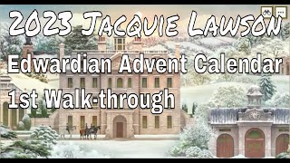 Jacquie Lawsons 2023 Advent Calendar November 1st Walkthrough look [upl. by Kattie]