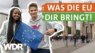 Europawahl 2024 Warum braucht die Europäische Union junge Menschen wie dich  neuneinhalb  WDR [upl. by Tine400]