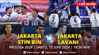 🔴 LIVE SCORE  JAKARTA STIN BIN VS JAKARTA LAVANI  PROLIGA 2024 [upl. by Aihsilat733]