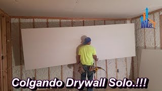 colgando drywall solo consejos y mas [upl. by Marv]