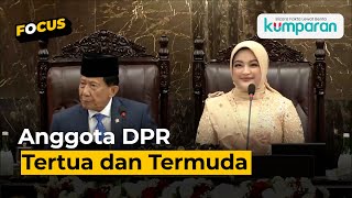 Anggota DPR Tertua dan Termuda Pimpin Paripurna Pelantikan [upl. by Leede863]