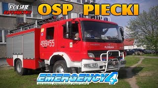 OSP PIECKI Mod do Emergency 4 13 🚨 Niby zwyczajna kolizja a jednak nie [upl. by Lacy]