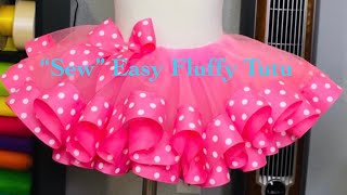 How to make a Fluffy Tutu DIY Easy Fluffy Tutu [upl. by Noffets]