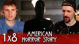 American Horror Story 1x8 Reaction quotRubber Manquot Murder House [upl. by Yemiaj]