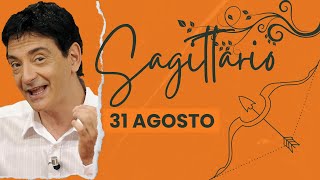 Sagittario ♐️ Giovedì 31 Agosto🔮 Oroscopo Paolo Fox  Su la mattina giù il pomeriggio [upl. by Edroi224]