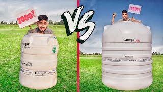 Surviving in different budgets water tank challenge [upl. by Otreblaug]