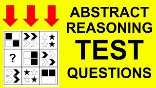 ABSTRACT REASONING TEST Questions and Answers UCAT UKCAT Non Verbal Reasoning [upl. by Yenoh]