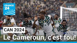 CAN 2024  Au terme dun match complètement fou le Cameroun se qualifie en huitièmes [upl. by Aaronson]