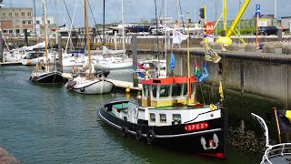 boten kijken op oostende voor anker 2023 4K [upl. by Ytima]