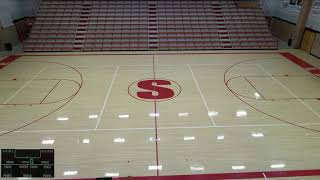 Sublette High School vs Lakin High School Boys Varsity Basketball [upl. by Aonian]