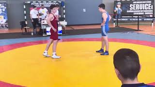 Zelemkhan Zubairaev HAC StralsundRamon Miekeley RSV Hansa FrankfurtOder 68 Kg U15 GrR [upl. by Panther670]