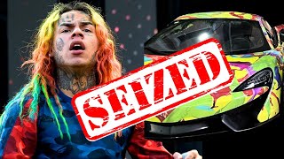 6ix9ine VS The IRS Lambo Seized [upl. by Lehcim]