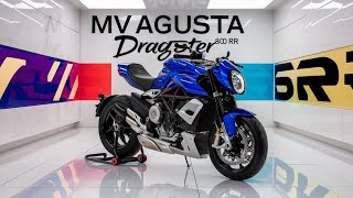 MV Agusta Dragster 800 RR Review  A Masterpiece of Performance and Style [upl. by Davy451]