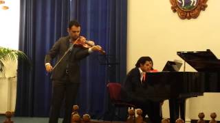 Introduction and Tarantella by Sarasate performed by David Lisker violin [upl. by Allison]