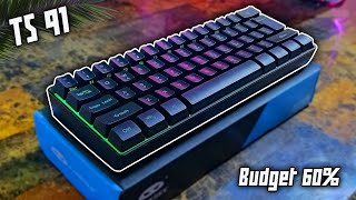 Budget 60 Gaming Keyboard  MageGee TS91  Lazada Unboxing  Review TAGALOG [upl. by Onabru776]