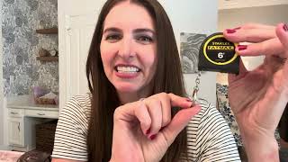 Review of Stanley Fat Max 6 Fatmax Keychain Tape Measure [upl. by Alyekahs]