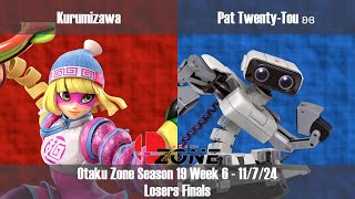 OZone19W6  LF  Kurumizawa Min Min vs Pat TwentyTou ROB [upl. by Naomi]