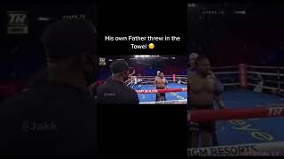 Shawn Porter’s Dad Throws In The Towel🥊😭boxing shorts [upl. by Paulita]