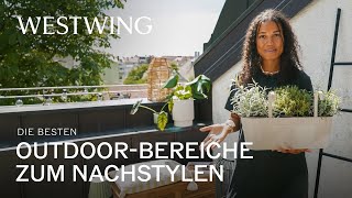 Terrasse modern dekorieren und Balkon gestalten  Die besten Garten amp Balkon Ideen  Howto [upl. by Balcke951]