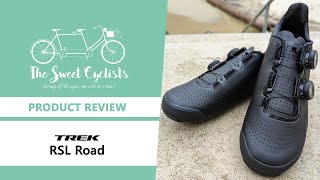 Trek RSL Road Cycling Carbon Clipless Shoes Review  feat MetNet Relief Panels  LOOK Keo  SPDSL [upl. by Adnirual]