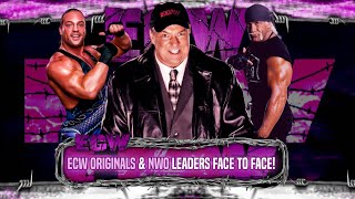 ECW Originals amp NWO leaders face to face 😈 WWE 2K24 Universe Mode 8 [upl. by Gemmell]