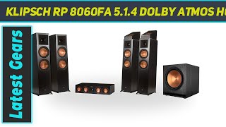 Klipsch RP 8060FA 514 Dolby Atmos Home  Review 2023 [upl. by Kacey]