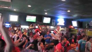 Landon Donovan goal vs Algeria at American Outlaws Des Moines [upl. by Uthrop735]