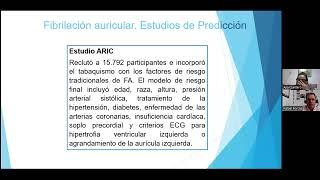 Fibrilación auricular  scores para predecirla Dra Quintero [upl. by Lazos]