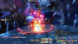 Final Fantasy XIV  Omega Deltascape V40 Savage Solo WAR 01052 [upl. by Nibas]