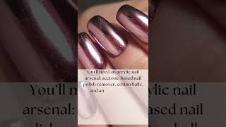 Essential Acrylic Nail Removal Tools and Steps for Perfect Results [upl. by Auqenwahs336]