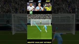 E football game 2025 penalty shootout 🔥💪😃efootball2024 neymar mbappe haaland [upl. by Stace714]