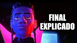 SPIDERMAN Across Spiderverse FINAL EXPLICADO [upl. by Acinorej]