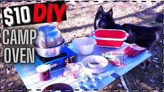 Build a Camp Oven for 10  Watch this if you love camping and baking [upl. by Einatsed299]