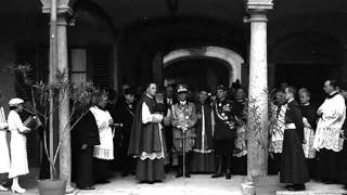 Festeggiamenti per l80° genetliaco di SS Pio XI  Desio 1937 [upl. by Darej]