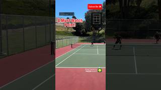 PERFECT Forehand Passing Shot Pt6🔥 tennis tennisplayer shorts [upl. by Ahsrats]