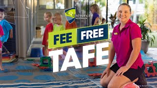 FeeFree TAFE courses at CQU [upl. by Dnalhsa]