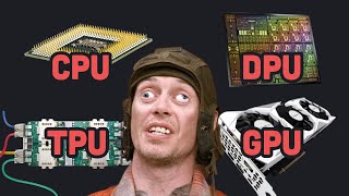 CPU vs GPU vs TPU vs DPU vs QPU [upl. by Ifen]