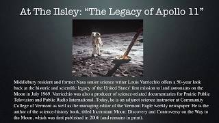 At The Ilsley The Legacy of Apollo 11 [upl. by Ilaw494]