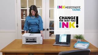 Brother INKvestment Tank Printers End Frequent Ink Cartridge Replacement [upl. by Enelrihs]