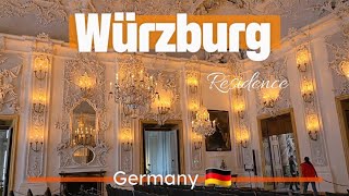 Würzburg Residence Tour 4K  Würzburg Germany 🇩🇪  June 2024 [upl. by Winn884]