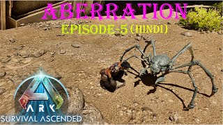 I Tame Karkinos In ARK Aberration  ARK Survival Ascended  Episode 5 [upl. by Ayotna]