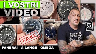 Rolex Datejust Fake Speedmaster Panerai A Lange amp Sohne i vostri video [upl. by Sommers]