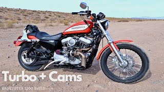 Building a Turbo 04 Sportster 1200  Full Build  Camshaft Comparison [upl. by Zsazsa]