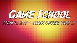 Game School Stencyl 20 Crash Course part 2 [upl. by Leakim]